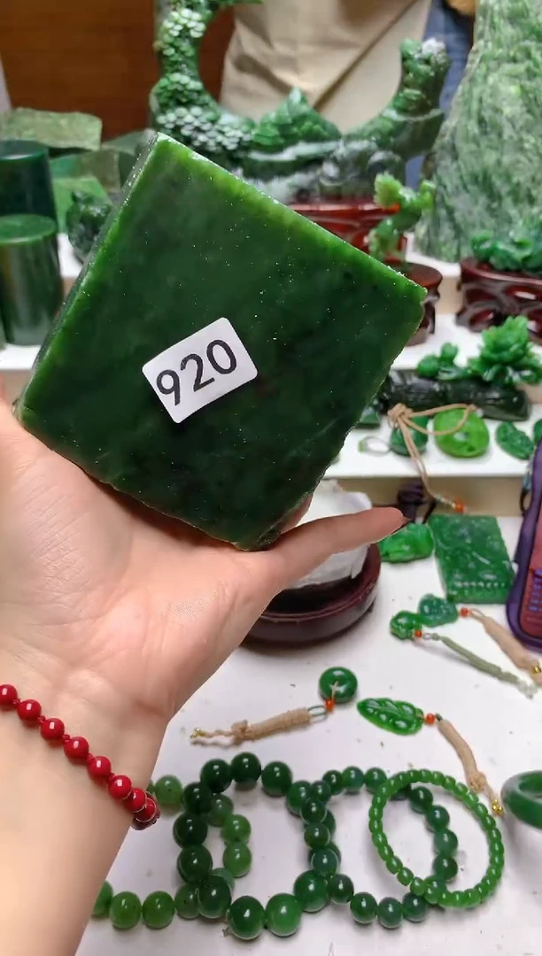 未镶嵌和田玉珠宝半成品1