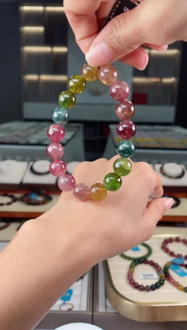 【闪购商品】碧玺单圈手串未镶嵌（多样性发一条）Q