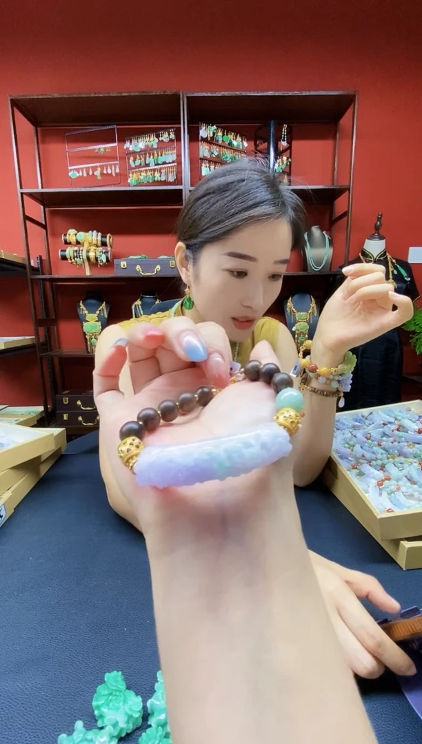 颈饰未镶嵌翡翠翡翠手链