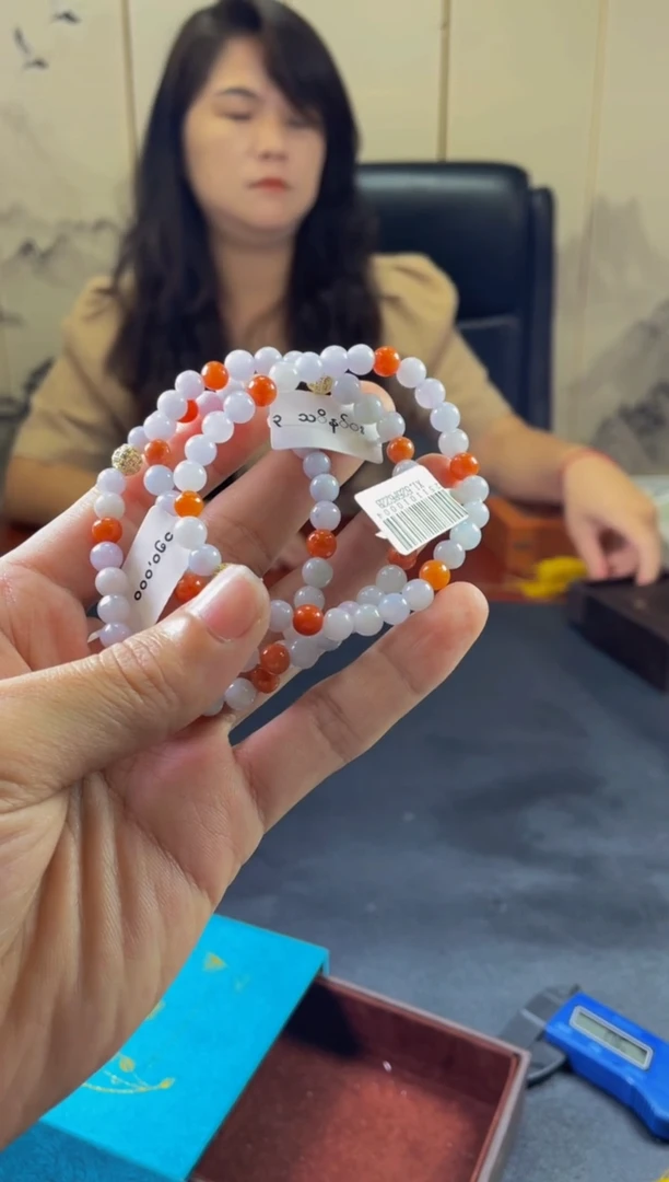 未镶嵌手链翡翠珠串3条一起