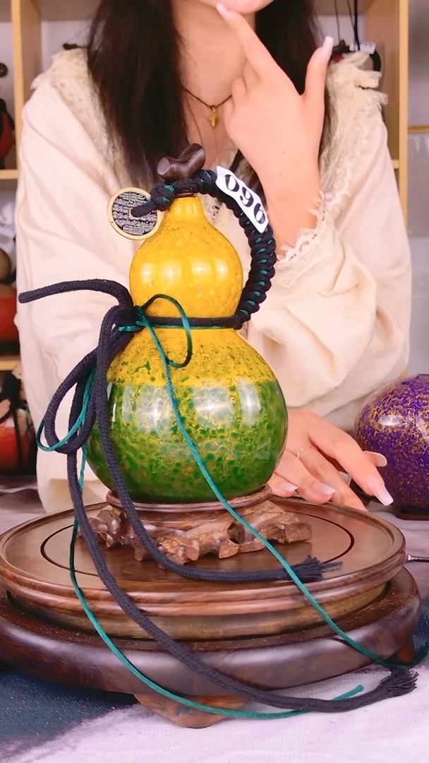 096一物一拍 大漆酒葫芦 真葫芦真大漆