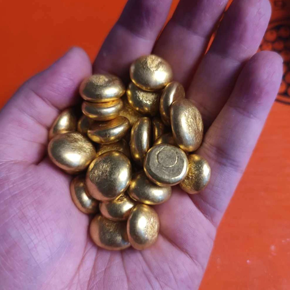 原材料  豆子   2-6g 一颗能打戒指能打耳饰打项链打手镯