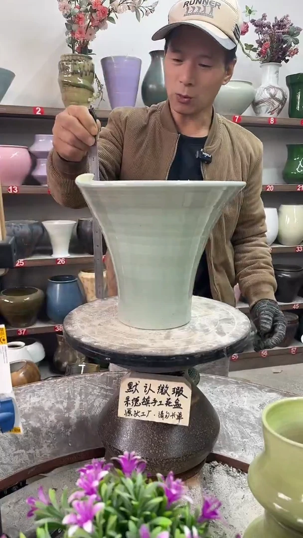 12-5-高22口26瑕-花盆