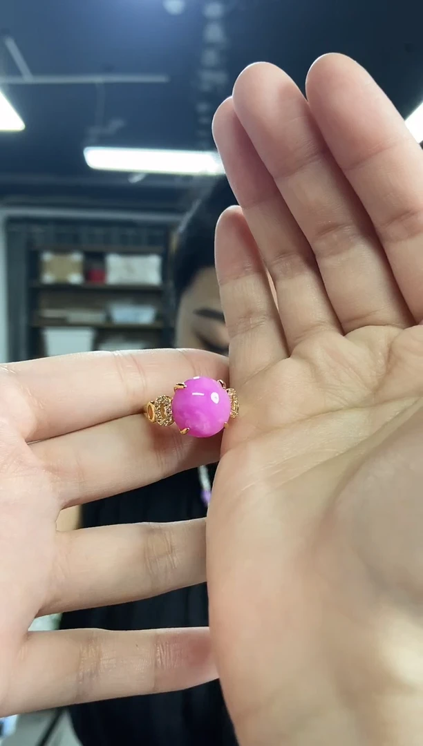 苏纪石（舒俱来）未镶嵌戒指闪购链接多样性发其一颜色微差