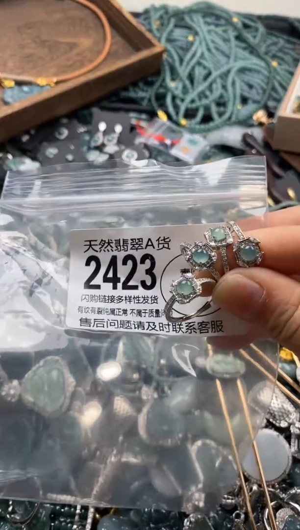 【闪购商品】翡翠颈饰未镶嵌多样性发其一2423