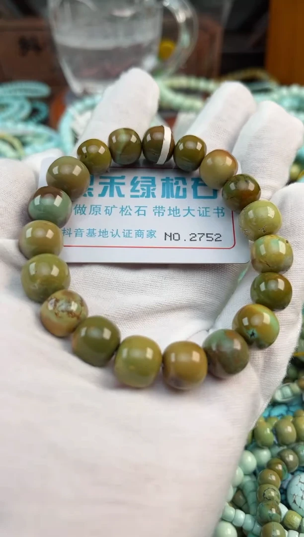 未镶嵌绿松石松石2752