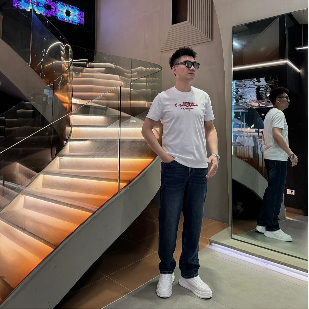 Dorc奢品-2025夏季新款休闲时尚男士T恤-LU-06616
