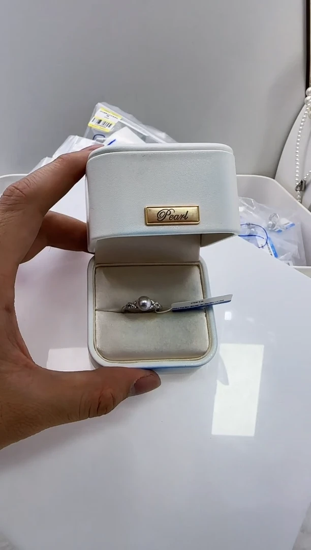 【闪购商品】海水珍珠DA银S925镶嵌c1457 珍珠