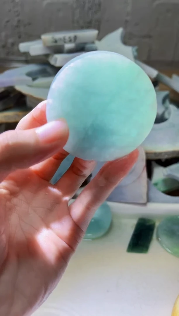 裸石翡翠翡翠a货正品玉石古陈682