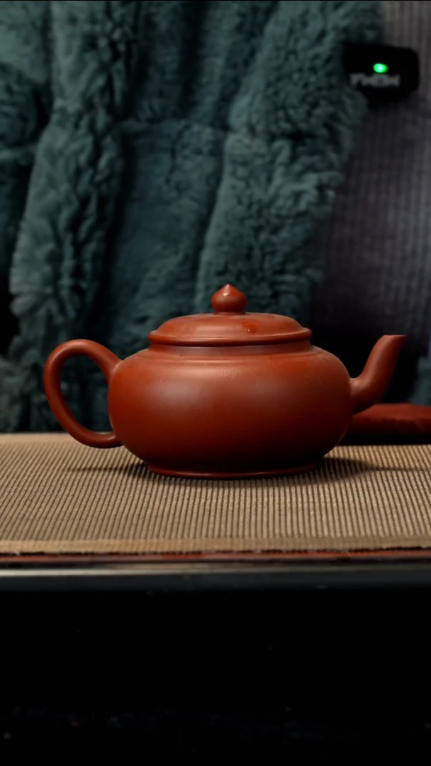 紫砂茶盏朱泥点汤宫灯200CC