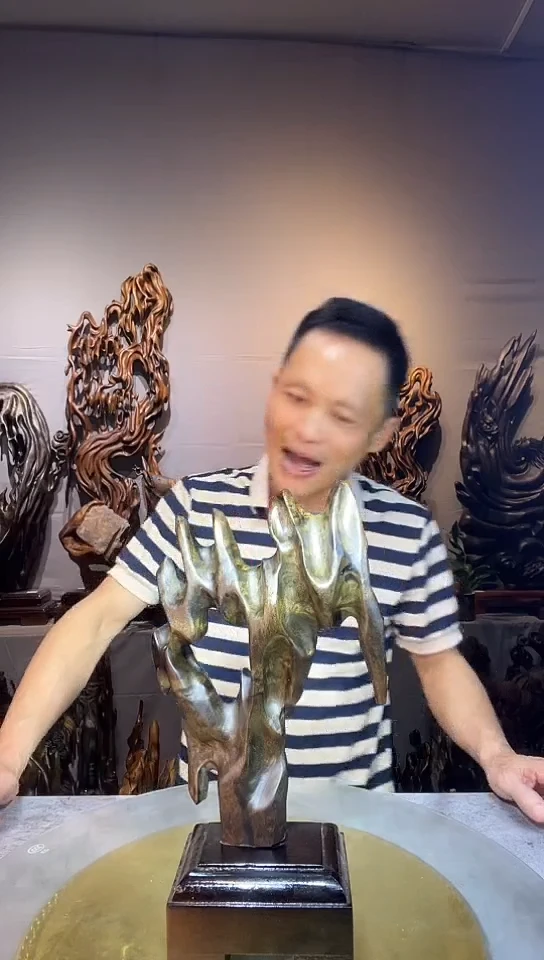 金丝楠金丝楠小叶桢楠随行摆件13