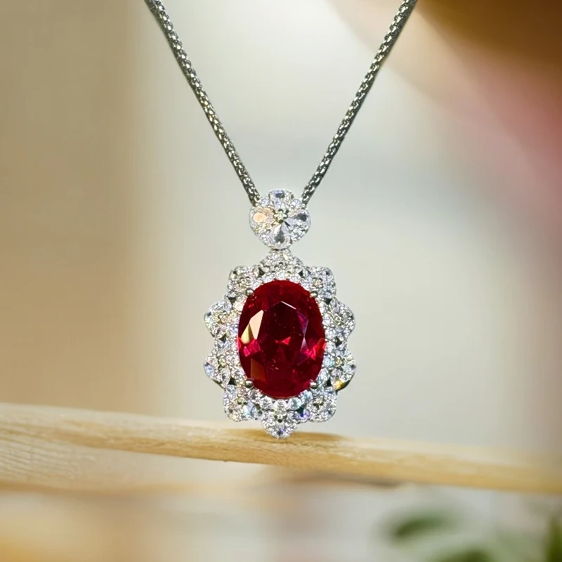 红宝石（处理）红宝石【高端定制】高贵奢藏级红色吊坠880