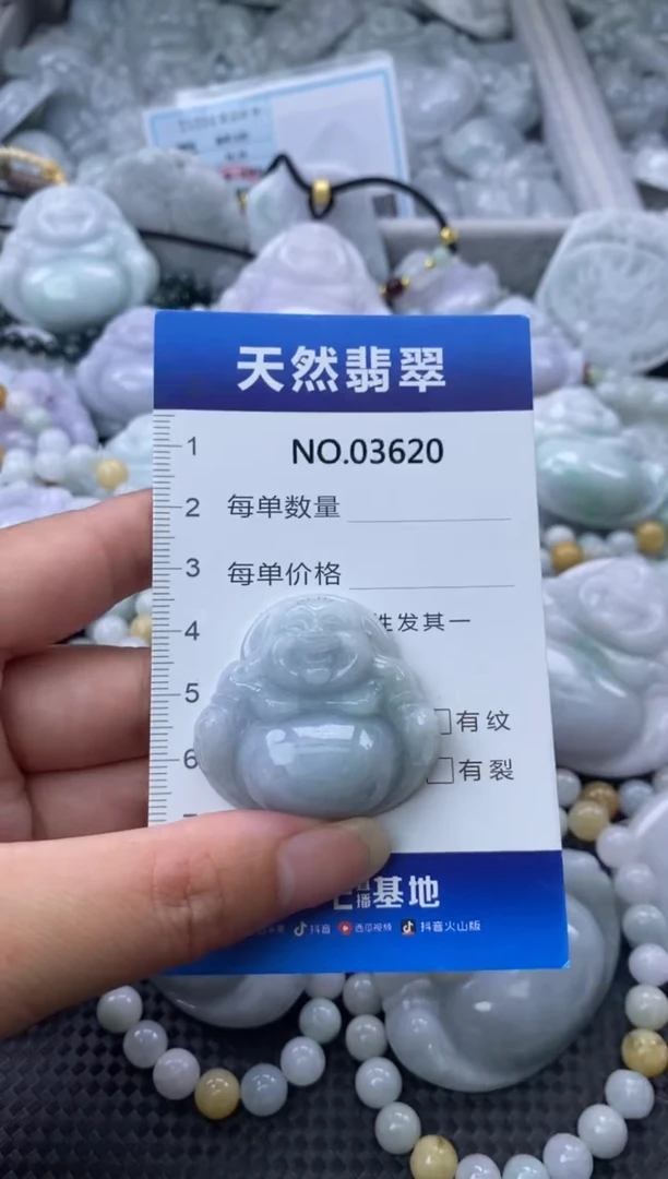 翡翠未镶嵌颈饰缅甸A货翡翠03620