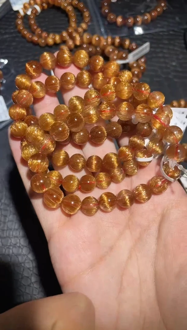 【闪购商品】水晶手链未镶嵌发晶单圈A9（多样性发其一）