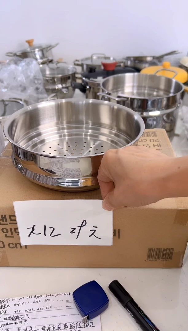 304不锈钢20*7蒸屉合适18，20的锅X12