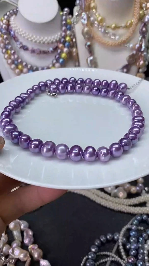 颈饰未镶嵌淡水珍珠多人