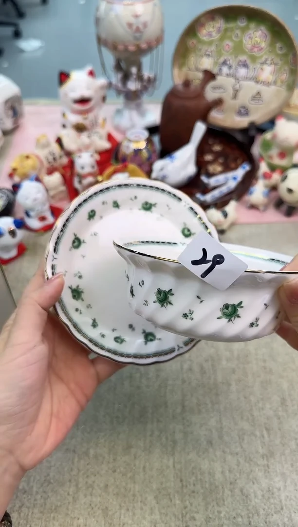 瓷片辰辰的瓷器好看到爆