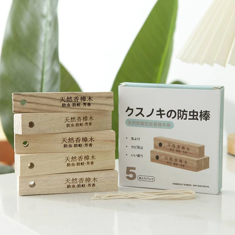 6268 RY 天然防霉防蛀 香樟木条5条装