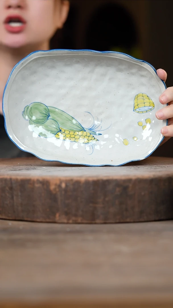 瓷片景德镇高温釉下彩（食品级）