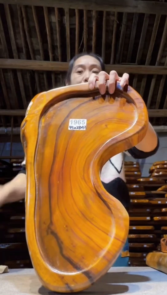 实木茶盘 一物一拍（不含配件）