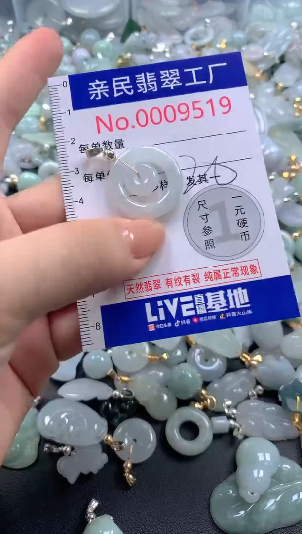 颈饰未镶嵌翡翠9519