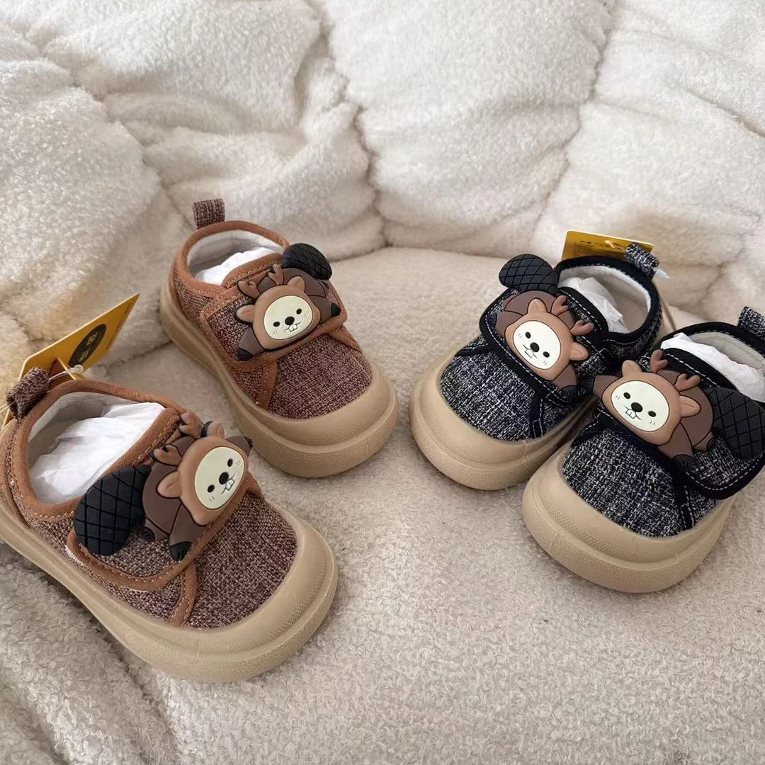 1037儿童时尚百搭舒适幼儿园学步鞋