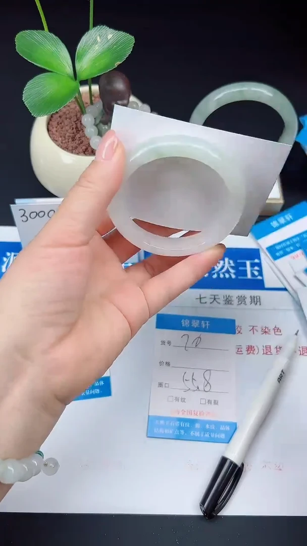 未镶嵌手镯石英质玉70-55/56