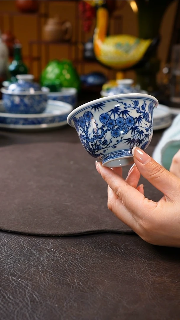 【闪购商品】雲林匠造松竹梅压手杯