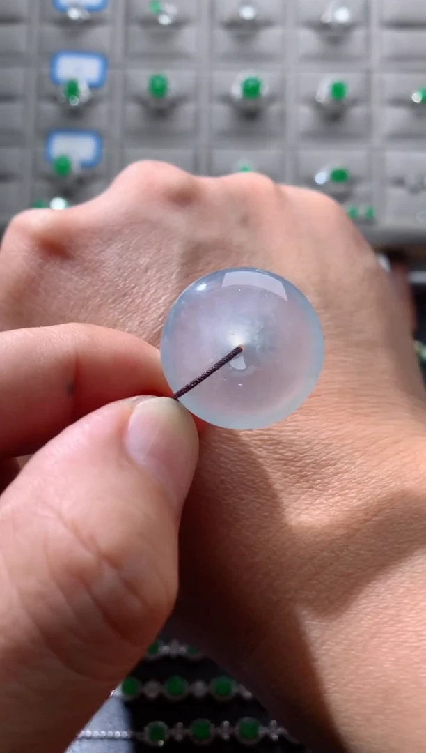 裸石翡翠天然缅甸平安扣