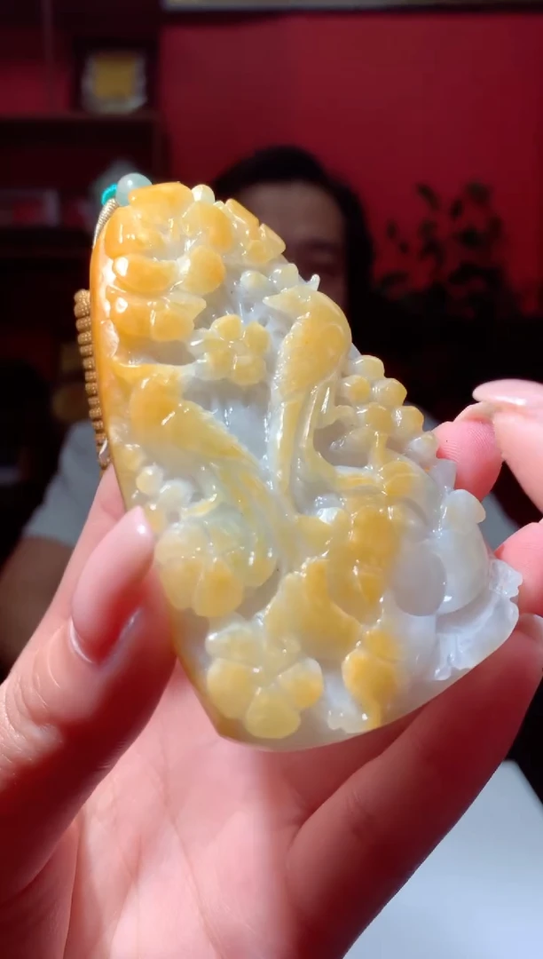 吊坠(不含链)未镶嵌翡翠天然翡翠A货27