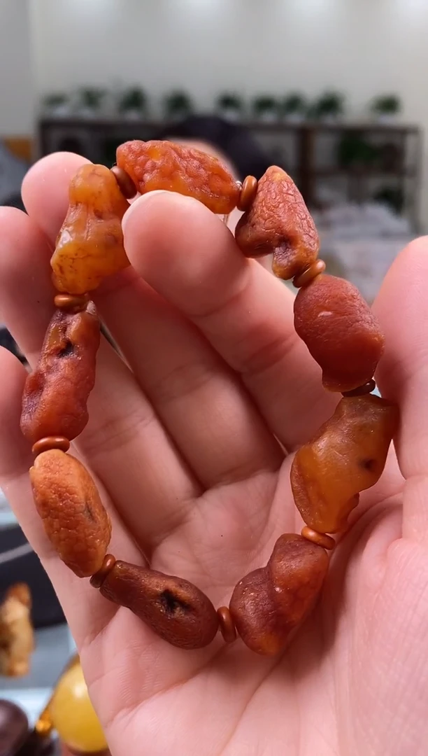 【闪购商品】琥珀手链未镶嵌手串