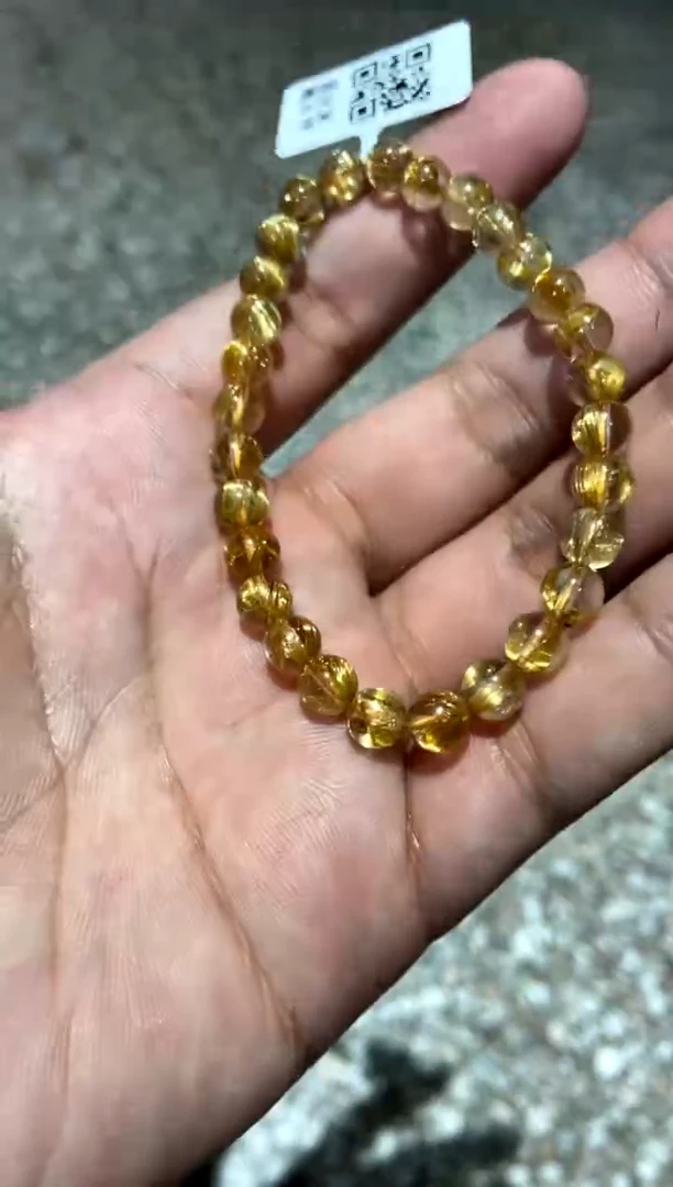 【闪购商品】水晶345-未镶嵌钛金透体6.5mm