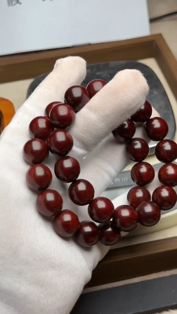 手串/手链小叶紫檀小叶紫檀泥料极润金星1.5无蜡无胶