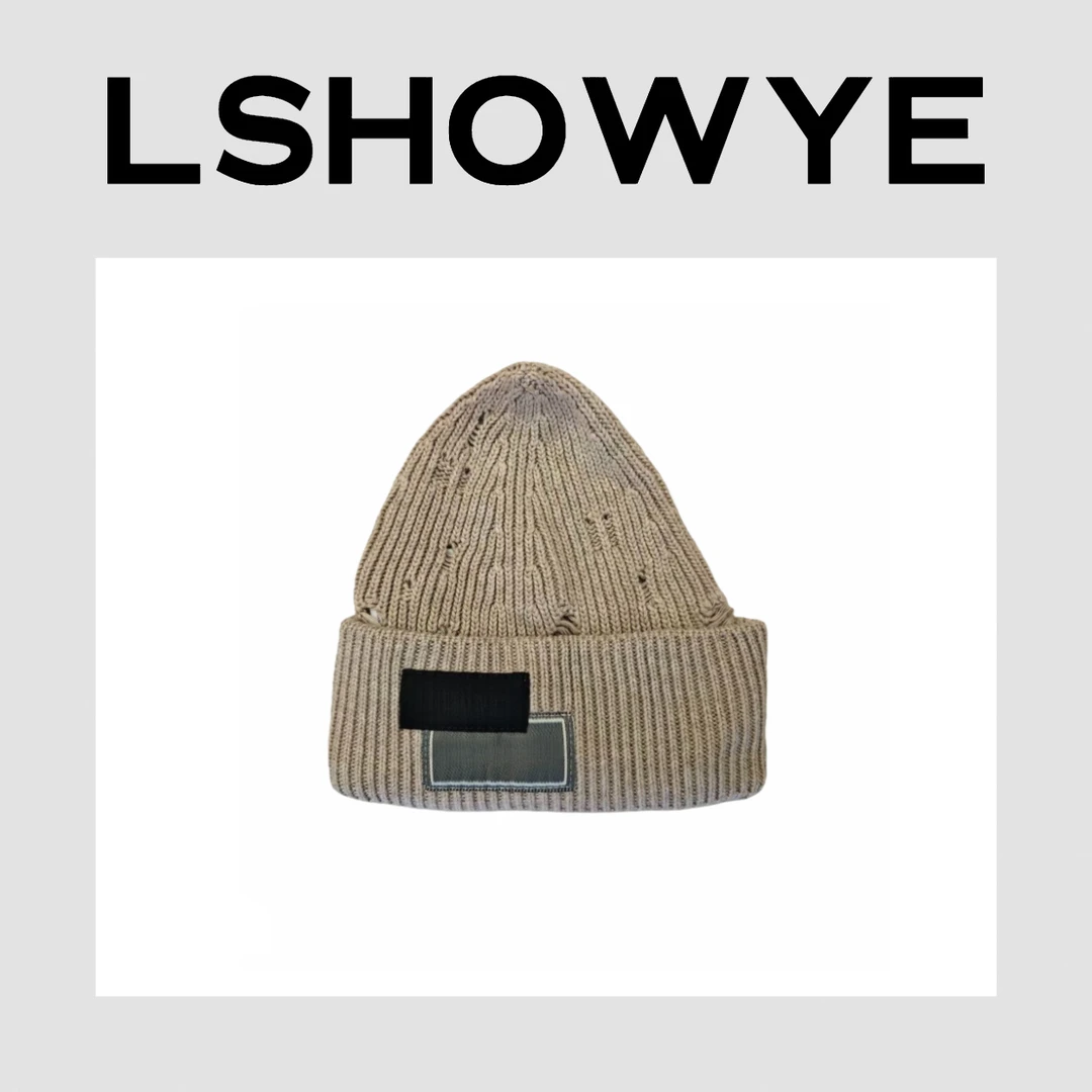 LSHOWYE｜贴标针织羊毛冷帽 m4721