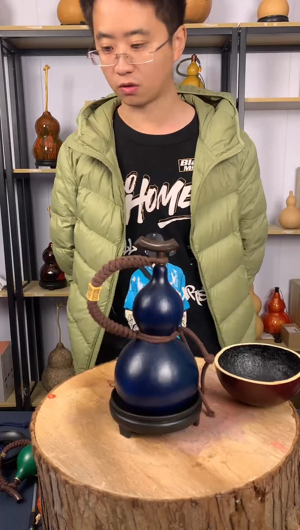 大漆酒葫芦，可装热水，福利福利