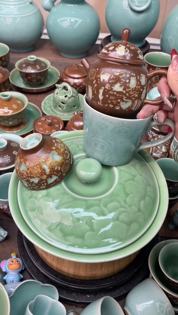 慧仙青瓷?*?特价福利 微瑕 慧仙青瓷