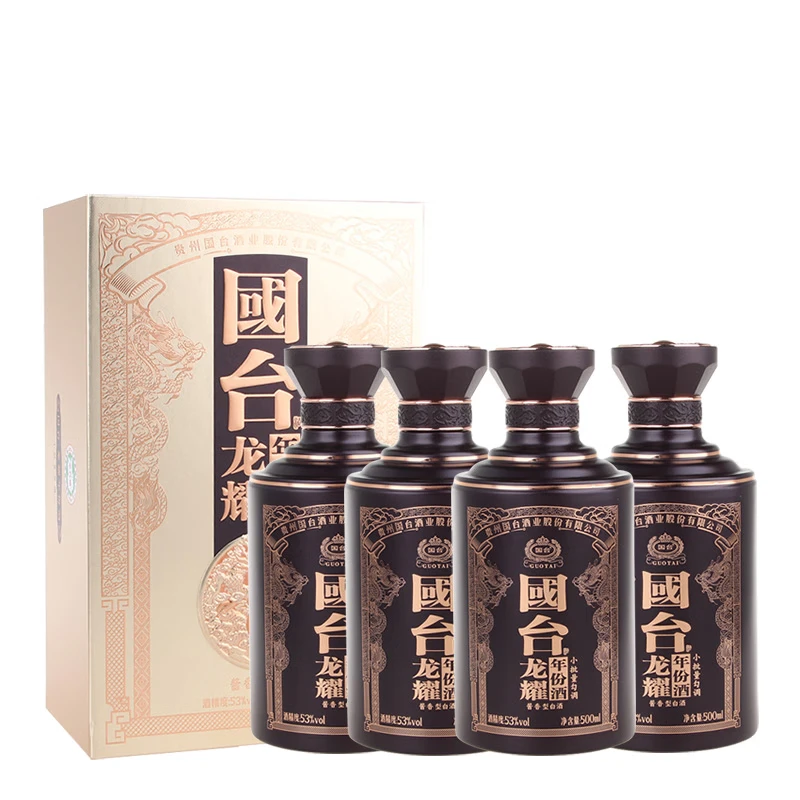 国台龙耀年份酒2021年酱香型白酒53度500mL  送礼商务
