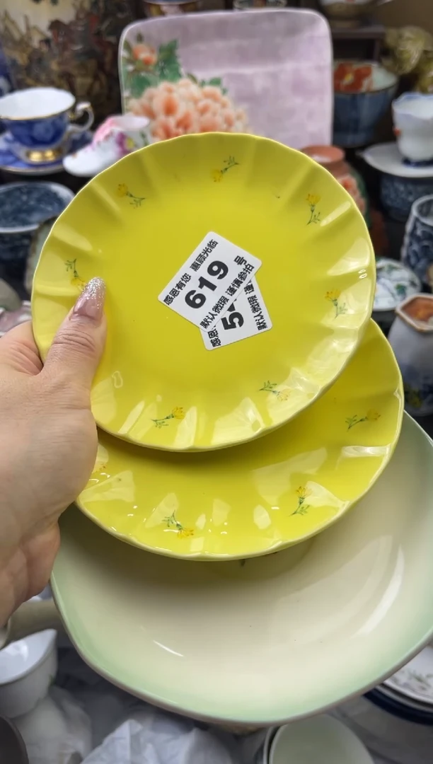 【闪购商品】瓷片616号六六工艺品瓷器