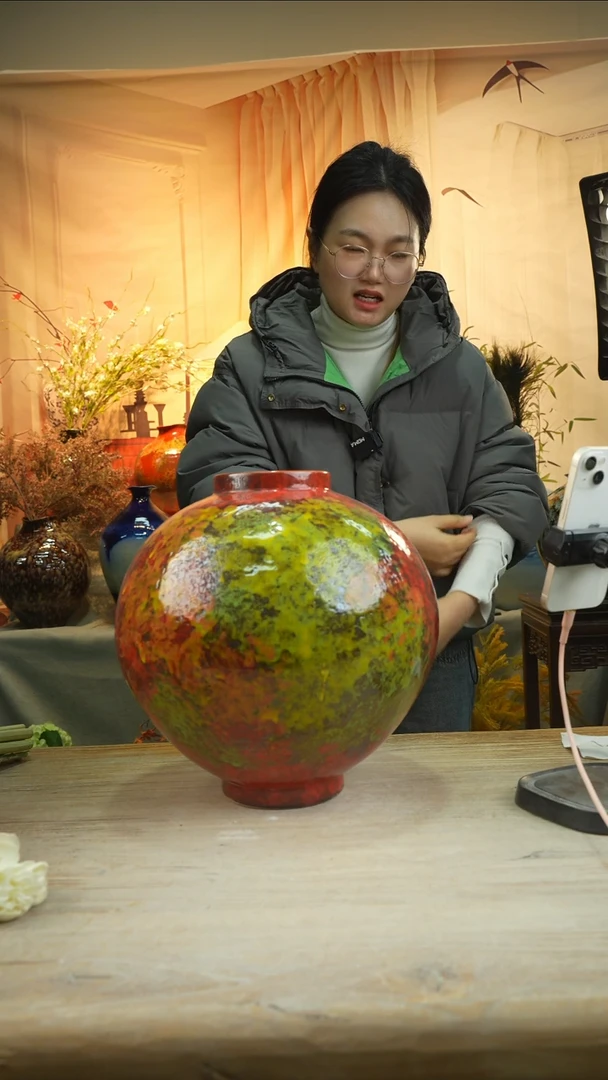 高33口11陶瓷花瓶花器