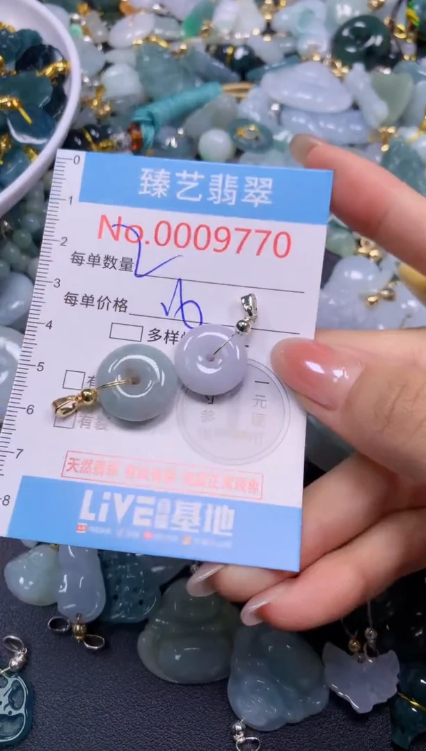 颈饰未镶嵌翡翠9770