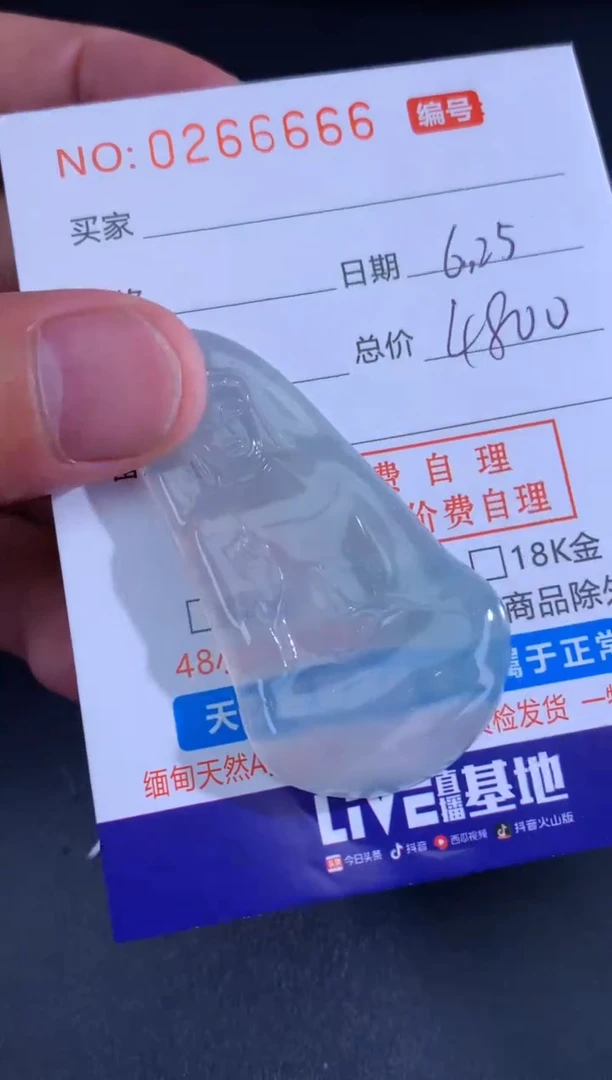 翡翠未镶嵌颈饰天然A货翡翠