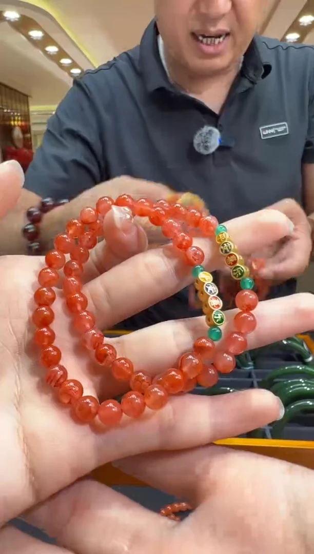 玛瑙/玉髓颈饰未镶嵌手串（多样性发一）35