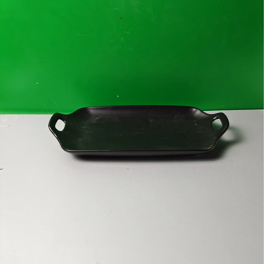 M123 鱼盘1个（口径25，宽15，高2）陶瓷餐具 D1