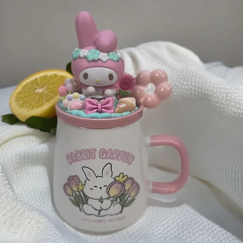 纯手工 DIY 奶油胶萌粒马克杯