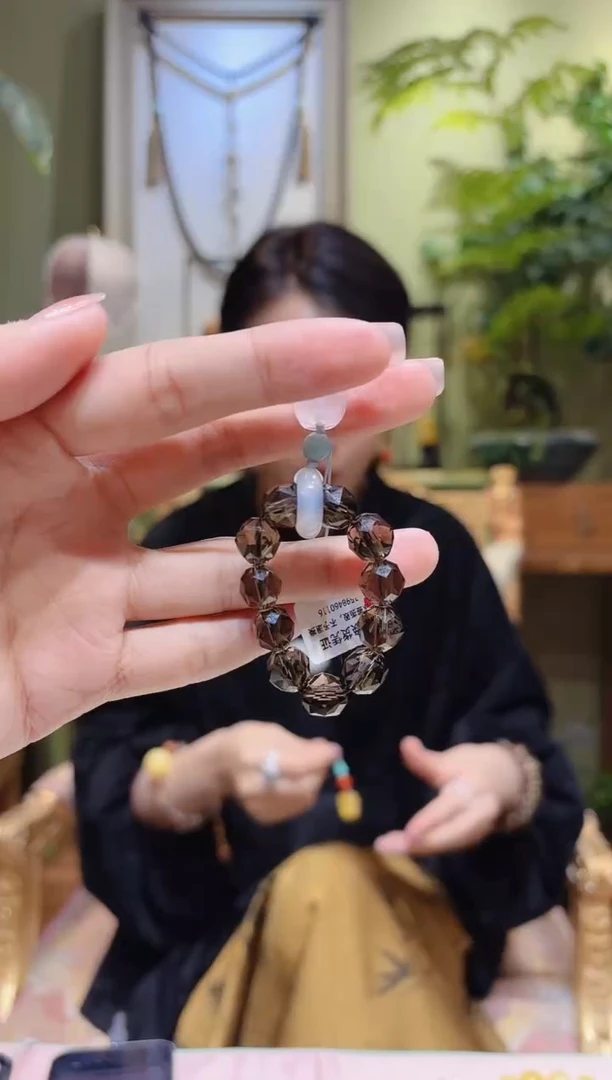 【闪购商品】水晶挂件未镶嵌粉貔貅茶晶挂件