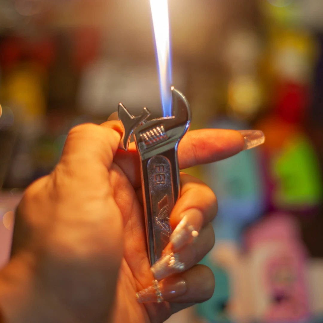 （乾六火机）奇葩打火机扳手新奇特个性创意搞笑搞怪明火送礼搞怪