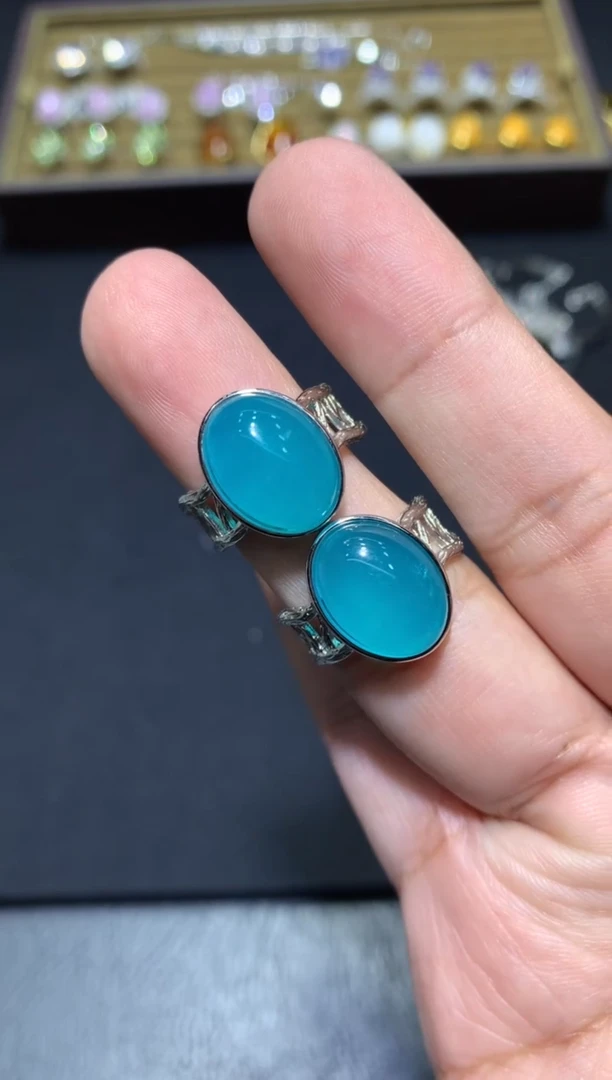 未镶嵌戒指天河石D88【多样性发其一】