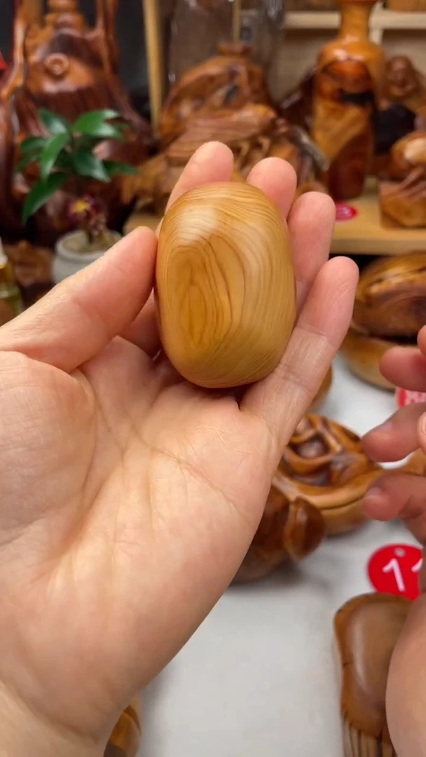 木太行崖柏香料把件