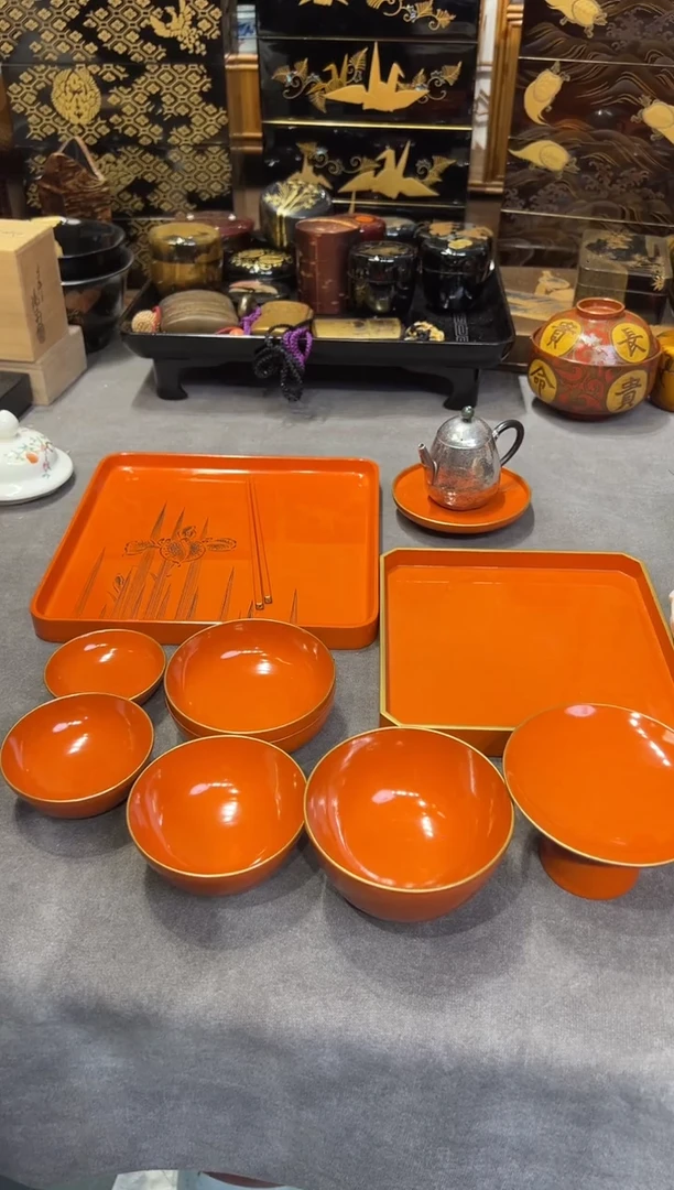 套组  大漆漆器大漆漆器