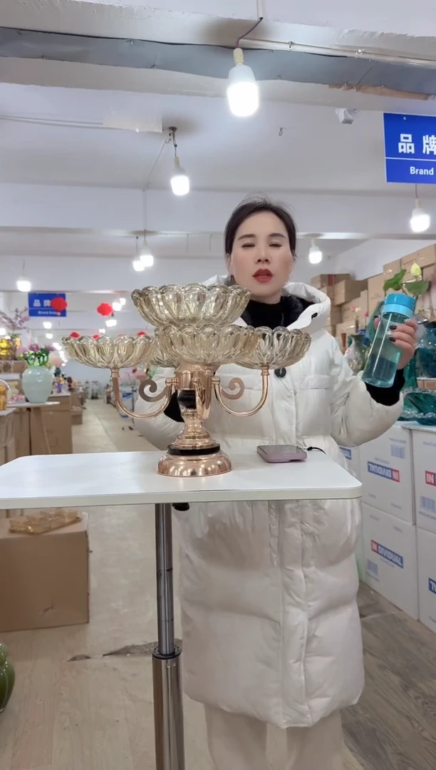 【闪购商品】琉璃洛芙花器-l-早26